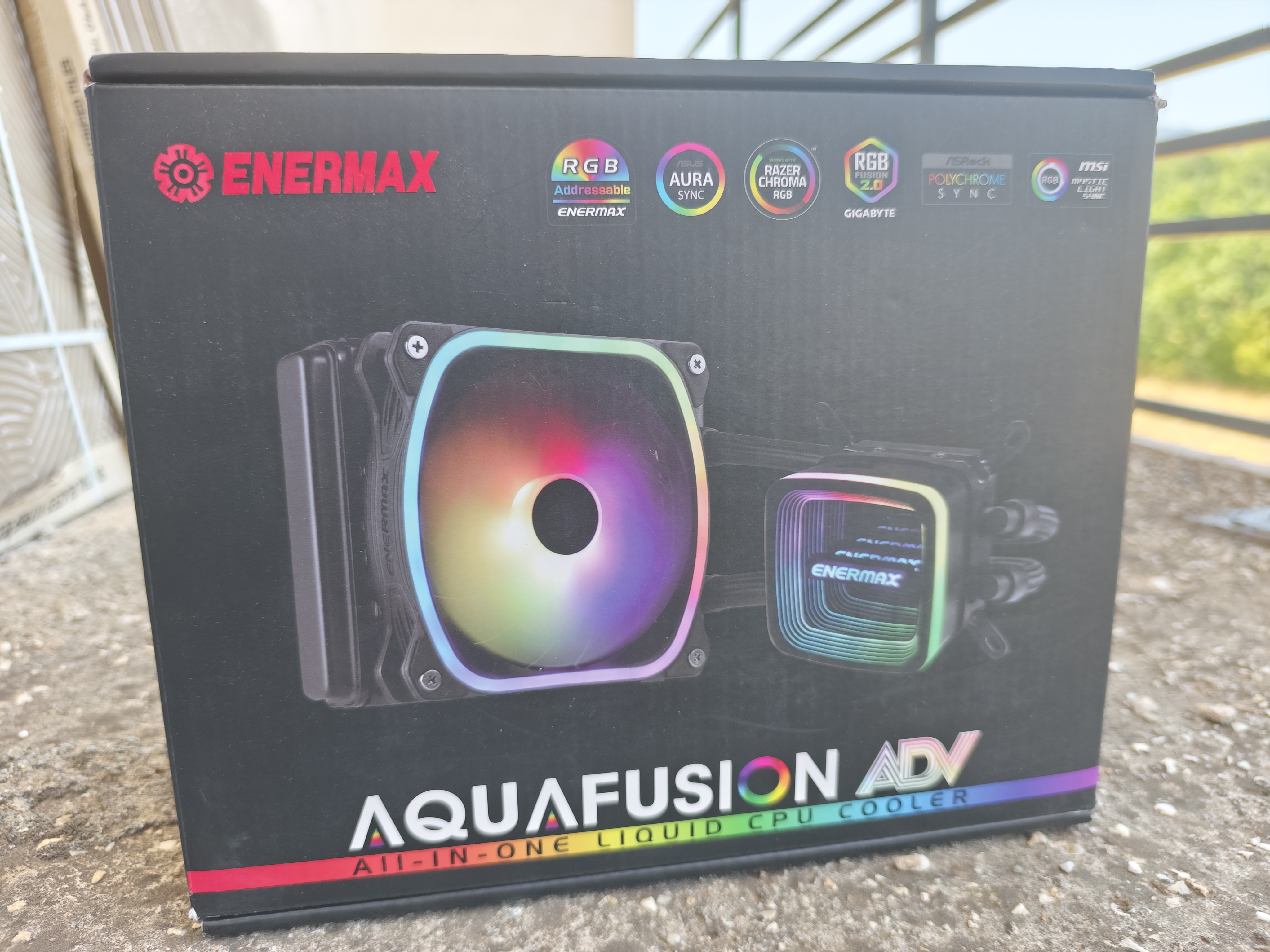 Водено ладење Еnermax Aquafusion ADV 120 RGB