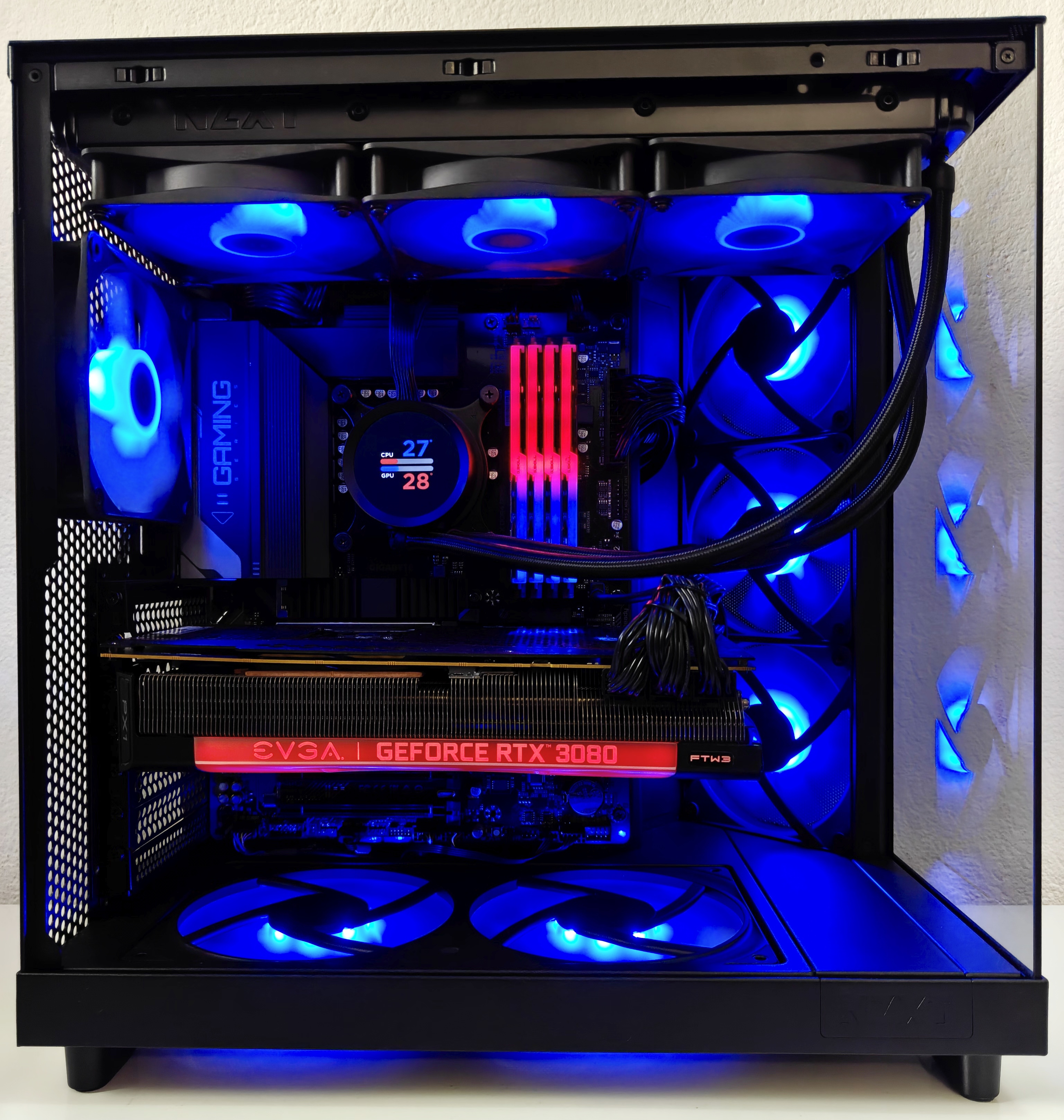 OPTIMUS PRIME WORKSTATION AND GAMER (Intel I9 12900K + RTX 3080 + 32gb DDR4)
