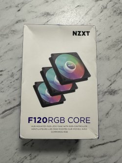 NZXT F120 RGB Core Triple Pack (Black)