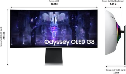 Продавам Samsung Oled монитор 34"