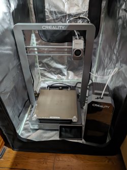 Creality Ender 3 v3 CoreXZ + Creality Space Pi Filament Dryer + Isolation Cover