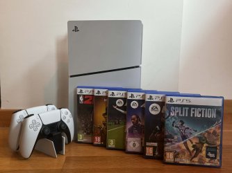 PS5 - Playstation 5 - Disk Edition - 1TB - 2 Controlers