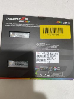 G.Skill Trident Z5 Neo RGB AMD expo DDR5 Ram, 6000 MHZ CL28 - Nov
