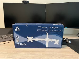 Држач за 2 монитори - ARCTIC Z2 BASIC