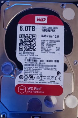 Се продава Western Digital WD Red 6TB WD60EFRX