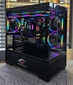 Insomnia Shadow Nightfall: B850M, Ryzen 7 9800X3D, 32GB DDR5-6000, RTX5070Ti, 1TB Gen. 4