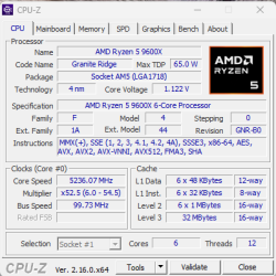Менувам / продавам Ryzen 5 9600X