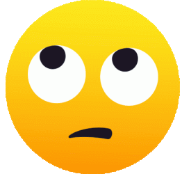 Face With Rolling Eyes Joypixels Sticker - Face With Rolling Eyes Joypixels Rolling Eyes - Dis...gif